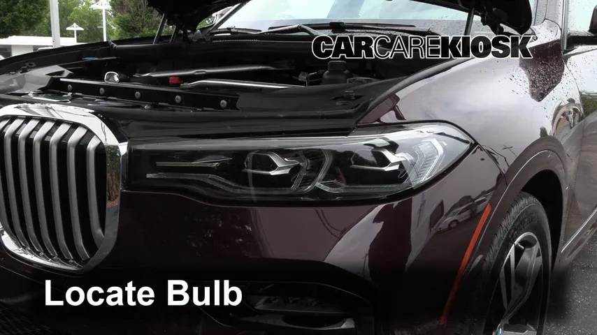2021 BMW X7 xDrive40i 3.0L 6 Cyl. Turbo Éclairage Feux de croisement (remplacer l'ampoule)